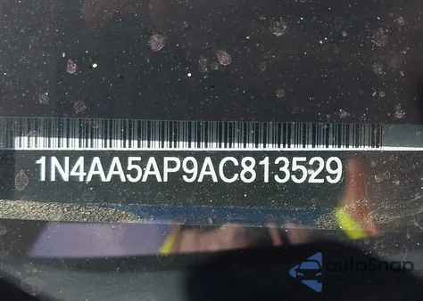 2010 Nissan Maxima 3.5 Sv из США, поврежденный, VIN 1N4AA5AP9AC813529